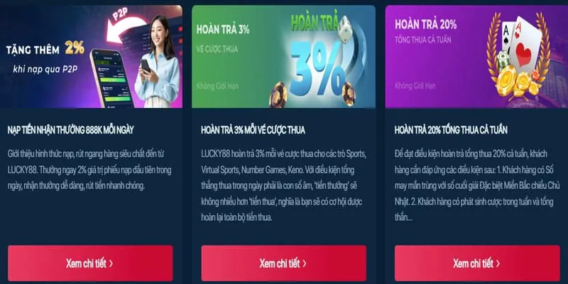 Các chương trình khuyến mãi và ưu đãi Kubet